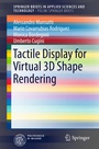 Cover: Tactile Display for Virtual 3D Shape Rendering - Springer
