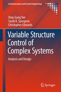 Enlarge image Cover: Variable Structure Control of Complex Systems - Springer