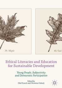 Enlarge image Cover: Ethical Literacies and Education for Sustainable Development - Palgrave Macmillan