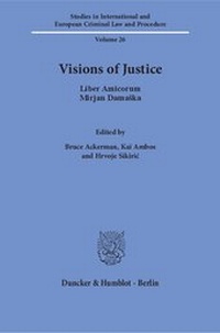 Abbildung von: Visions of Justice - Duncker & Humblot