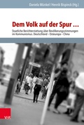 Cover: Dem Volk auf der Spur . - Vandenhoeck & Ruprecht