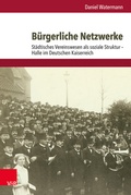 Cover: B&uuml;rgerliche Netzwerke - Vandenhoeck & Ruprecht