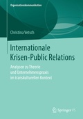 Cover: Internationale Krisen-Public Relations - Springer VS