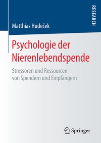 Abbildung von: Psychologie der Nierenlebendspende - Springer