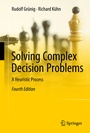Cover: Solving Complex Decision Problems - Springer