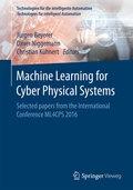 Cover: Machine Learning for Cyber Physical Systems - Springer Vieweg