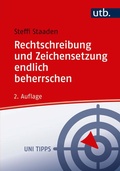 Cover: Rechtschreibung und Zeichensetzung endlich beherrschen - UTB