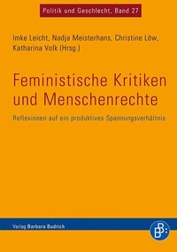 Abbildung von: Feministische Kritiken und Menschenrechte - Verlag Barbara Budrich
