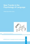 Cover: New Trends in the Psychology of Language - LINCOM GmbH