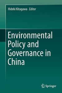 Bild: Environmental Policy and Governance in China - Springer