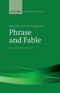 Cover: The Oxford Dictionary of Phrase and Fable - Oxford University Press