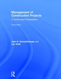Bild vergrößern Bild: Management of Construction Projects - Routledge