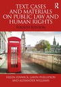 Cover: Text, Cases and Materials on Public Law and Human Rights - Routledge
