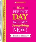 Cover: It's a Perfect Day to Learn Something New! Teacher Planner - Teaching Resources