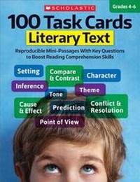 Enlarge image Cover: 100 Task Cards: Literary Text - Teaching Resources