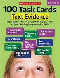 Enlarge image Cover: 100 Task Cards: Text Evidence - Teaching Resources