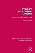 Cover: Stuart Academic Drama - Routledge