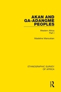 Cover: Akan and Ga-Adangme Peoples - Routledge