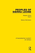 Cover: Peoples of Sierra Leone - Routledge