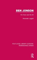 Cover: Ben Jonson - Routledge