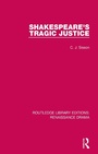 Cover: Shakespeare's Tragic Justice - Routledge