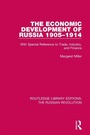 Cover: The Economic Development of Russia 1905-1914 - Routledge