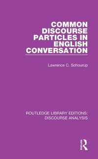 Abbildung von: Common Discourse Particles in English Conversation - Routledge
