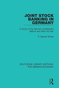 Cover: Joint Stock Banking in Germany - Routledge