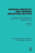 Cover: German Industry and German Industrialisation - Routledge