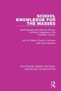 Cover: School Knowledge for the Masses - Routledge