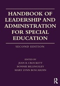Cover: Handbook of Leadership and Administration for Special Education - Routledge
