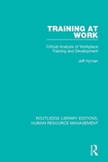 Cover: Training at Work - Routledge