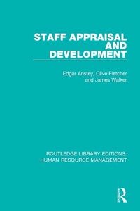 Enlarge image Cover: Staff Appraisal and Development - Routledge
