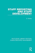 Cover: Staff Reporting and Staff Development - Routledge