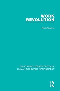 Enlarge image Cover: Work Revolution - Routledge