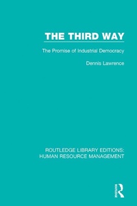 Enlarge image Cover: The Third Way - Routledge