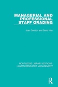 Cover: Managerial and Professional Staff Grading - Routledge