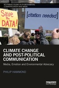 Cover: Climate Change and Post-Political Communication - Routledge