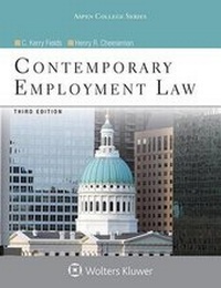 Enlarge image Cover: Contemporary Employment Law - Aspen Publishers