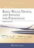 Cover: Basic Wills, Trusts, and Estates for Paralegals - Aspen Publishers Inc.,U.S.