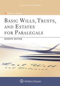 Abbildung von: Basic Wills, Trusts, and Estates for Paralegals - Aspen Publishers Inc.,U.S.