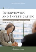 Cover: Interviewing and Investigating - Aspen Publishers Inc.,U.S.