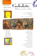Cover: Gobshite Quarterly #25/26 Winter/Spring 2017 - Gobq LLC