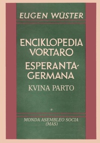 Abbildung von: Enciklopedia vortaro Esperanta-germana - Monda Asembleo Socia