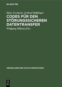Abbildung von: Codes für den störungssicheren Datentransfer - De Gruyter Oldenbourg