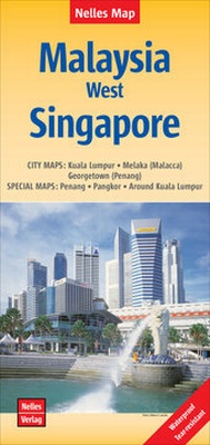 Abbildung von: Nelles Map Landkarte Malaysia: West, Singapore - Freytag-Berndt und ARTARIA