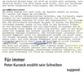Cover: F&uuml;r immer - suppos&eacute;