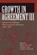 Cover: Growth in Agreement III - William B Eerdmans Publishing Co