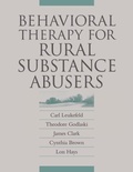 Bild: Behavioral Therapy for Rural Substance Abusers - The University Press of Kentucky