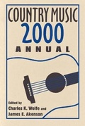 Cover: Country Music Annual 2000 - The University Press of Kentucky
